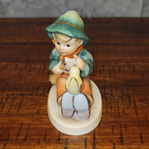 Hummel Other - Vintage Authentic Hummel #63, Singing Lessons, TMK 3